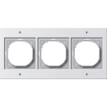 GIRA 021366 Abdeckrahmen 3f Gira TX_44 (WG UP) Reinweiß 