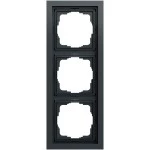 Gira 021373 Abdeckrahmen 3f F200 Anthrazit lackiert 