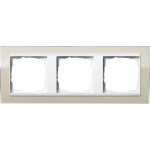 GIRA 0213773 Abdeckrahmen 3f Zwischenr. RW Gira Event Klar Sand 