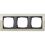 GIRA 0213778 Abdeckrahmen 3f Zwischenr. AN Gira Event Klar Sand 