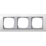 GIRA 0213806 Abdeckrahmen 3f Zwischenr. F Alu Gira Event Reinweiß 