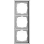 Gira 021386 Abdeckrahmen 3f F300 Grau matt lackiert 