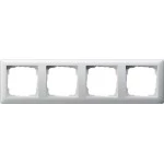 GIRA 021403 Abdeckrahmen 4f Gira Standard 55 Reinweiß 
