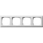 GIRA 021404 Abdeckrahmen 4f Gira Standard 55 Reinweiß m 