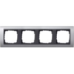 GIRA 021406 Abdeckrahmen 4f Zwischenr. AN Gira Event F Alu 