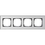 Gira 021410 Abdeckrahmen 4f Gira Esprit Chrom 