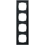 Gira 0214173 Abdeckrahmen 4f F100 Anthrazit lackiert 