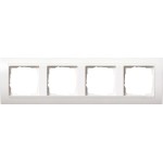 GIRA 0214327 Abdeckrahmen 4f Zwischenr. RW Gira Event Reinweiß m 