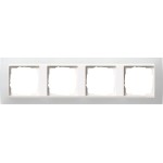 GIRA 0214334 Abdeckrahmen 4f Zwischenr. RW Gira Event Opak Weiß 
