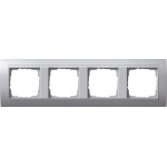 GIRA 021436 Abdeckrahmen 4f Zwischenr. F Alu Gira Event F Alu 