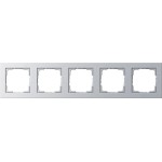 GIRA 021525 Abdeckrahmen 5f Gira E2 F Alu 