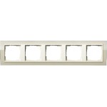 GIRA 0215771 Abdeckrahmen 5f Zwischenr. CW Gira Event Klar Sand 