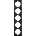 Gira 021583 Abdeckrahmen 5f F300 Anthrazit lackiert 