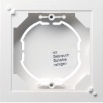 GIRA 021927 AP-Gehäuse 1f flach System 55 Reinweiß m 