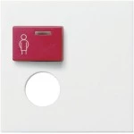 GIRA 022703 Abd. Ackermann 73073 E / E3 / 73075 A System 55 Reinweiß 