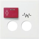 GIRA 022803 Abd. Ackermann 73073 D / 73073 D3 System 55 Reinweiß 