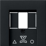 GIRA 0260005 Abd. TDO-Anschlussdose System 55 Schwarz m 