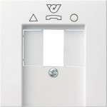 GIRA 026027 Abd. TDO-Anschlussdose System 55 Reinweiß m 