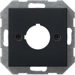 GIRA 0272005 Abd. Tragring Geräte Ø 22,5 mm System 55 Schwarz m 