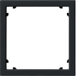GIRA 0283005 Adapterrahmen quadr. 45 x 45 mm System 55 Schwarz m 