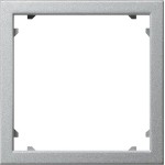 GIRA 028326 Adapterrahmen quadr. 45 x 45 mm System 55 F Alu 
