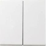 Gira 029503 Wippe 2-fach Reinweiß glänzend 