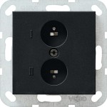 GIRA 0402005 Stereolautsprecher-Steckd. System 55 Schwarz m 