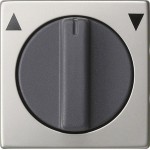 GIRA 0666600 Abd. Knebel Jalousie System 55 Edelstahl 