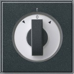 GIRA 066667 Abd. Knebel Zeitsch. + Jalousie Gira TX_44 (WG UP) Anthrazit 