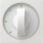 GIRA 066903 Abd. Knebel 3-Stufen 0/1/2/3 System 55 Reinweiß 