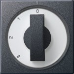 GIRA 066928 Abd. Knebel 3-Stufen 0/1/2/3 System 55 Anthrazit 