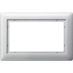 GIRA 100103 Abdeckrahmen 1,5f Gira Standard 55 Reinweiß 