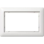 GIRA 100104 Abdeckrahmen 1,5f Gira Standard 55 Reinweiß m 