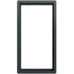 Gira 1002173 Abdeckrahmen 2f o.M. F100 Anthrazit lackiert 