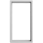 Gira 1002176 Abdeckrahmen 2f o.M. F100 Grau matt lackiert 