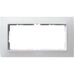 GIRA 1002334 Abdeckrahmen 2f o.M. Zwischenr. RW Gira Event Opak Weiß 