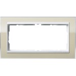 GIRA 1002773 Abdeckrahmen 2f o.M. Zwischenr. RW Gira Event Klar Sand 