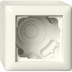 GIRA 106101 AP-Gehäuse 1f + Rahmen Gira Standard 55 Cremeweiß 