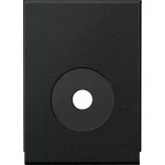 Gira 1065005 Adapter zur Leitungseinführung in Schwarz matt passend für System 55 Programmübergreifend 