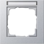 GIRA 109125 Abdeckrahmen 1f BSF Gira E2 F Alu 