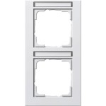 GIRA 110222 Abdeckrahmen 2f senkr. BSF Gira E2 Reinweiß m 