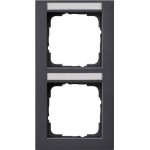 GIRA 110223 Abdeckrahmen 2f senkr. BSF Gira E2 Anthrazit 