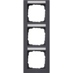 GIRA 110323 Abdeckrahmen 3f senkr. BSF Gira E2 Anthrazit 