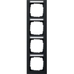 GIRA 111409 Abdeckrahmen 4f senkr. BSF Gira E2 Schwarz m 