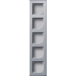 GIRA 136426 Profil 5f senkr. + waager. Profil 55 Aluminium 