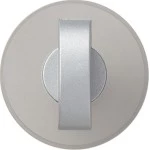Gira 146626 Knebel in Aluminiumoptik passend für Jalousieschalter, -taster und Zeitschalter der Serie System 55 