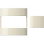 Gira 147001 Abdeckung mit Aufsteckblende passend für Bewegungsmelderaufsatz 1,10 m Standard in cremeweiß glänzend, Serie 