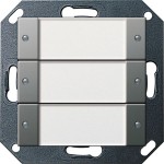 GIRA 2003600 Tastsens.2 3f 24 V pot.frei BSF System 55 Edelstahl 