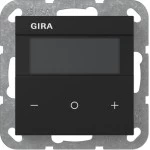 Gira 2004005 Raumklimasensor Standard für KNX mit segmentbasiertem Display, integriertem Temperaturfühler 