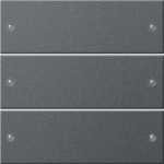 GIRA 218328 Wippenset 3f System 55 Anthrazit(lack.) 